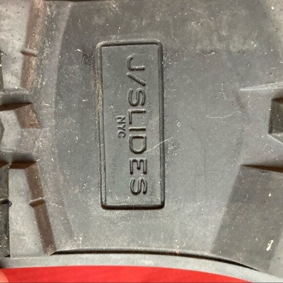 J/SLIDES Sz 7 Suede Upper Rubber Sole Pull On Booties J Slides - Picture 5 of 7